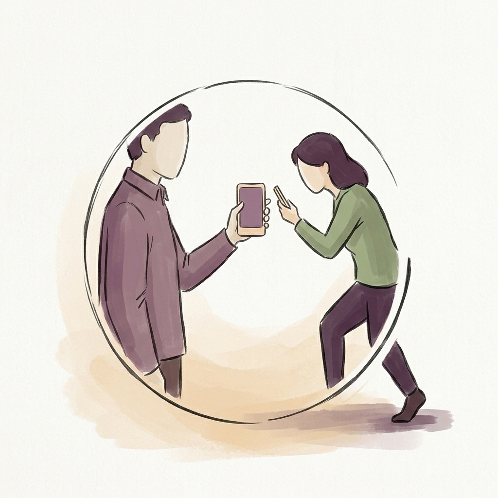 Đưa mã QR — bước vào vòng tròn
