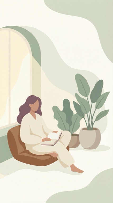 Journaling dans un espace serein